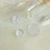 Protección ambiental transparente almohadilla para clip de oreja sin dolor accesorios para joyería hechos a mano DIY tapón de goma suave antideslizante material de silicona invisible
