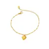 Pulsera de Acero Inoxidable con Forma de Corazón Estilo Nuevo Europeo y Americano Elegante con Forma de Corazón Popular en Ins para Mujer Moderna Pulsera Versátil de Lujo Ligero