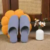 Novedad Primavera y Otoño Fabricante Transfronterizo Zapatillas de Casa Estilo Japonés para Parejas, Zapatillas de Tela Antideslizantes para Interiores y Exteriores para Uso en Casa