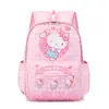 Nova Mochila Infantil Labubu Estampada Atacado Ultra Leve Versão Coreana Jardim de Infância Bebê Bolsa Escolar Sanrio