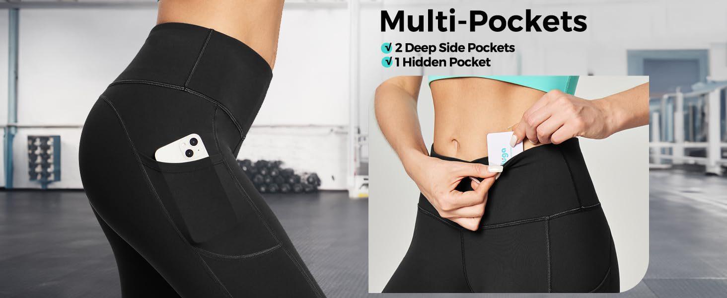 yoga pants with pockets for women