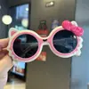 Gafas para Niñas, Gafas de Sol Polarizadas Color Caramelo de Princesa Gatito con Lazo, Gafas de Sol Lindas Nuevas, Silicona para Bebé