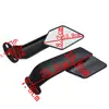 Espejos Retrovisores de Ala Modificados para Motocicletas, Modelo Nuevo Universal con Alas de Viento, Base Adelantada, Espejos Reflectantes Modificados
