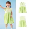 BalaoneBalabala Ropa Infantil para Niños Vestido de Princesa para Niños Niñas 2026 Verano Nuevo Estilo Lindo Osito