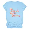 Soy literalmente solo Amazon eBay Tienda Independiente Camiseta Casual Versátil Cómoda para Mujer Cuello Redondo Manga Corta