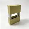 Caixa de Exibição Transparente de Filme PE Manga de Papel Correspondente Caixa de Embalagem Suspensa Saco de Presente Anel de Joia Caixa de Papel para Joias