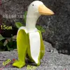 Pato Plátano Creativo Adorno de Pato Plátano Hogar Dibujos Animados Regalo de Cumpleaños Artesanía de Resina Adorno Figura