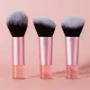 Brocha de Maquillaje para Polvo Suelto Transfronteriza, Brocha para Rubor en Polvo, Brocha para Polvo de Uñas, Herramienta de Belleza de Mango Corto al por Mayor para Fijar el Maquillaje