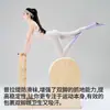 Calcetines de yoga de punta redonda, longitud hasta la mitad de la pantorrilla, color liso, diseño de dedos no separables, adecuados para Pilates, antideslizantes, transpirables, calcetines atléticos y de fitness profesionales, directo del fabricante