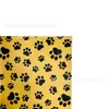 Papel de Regalo con Huellas de Perro de Colores en Stock, Caja de Regalo para Snacks de Mascotas, Empaque de Ramo de Regalo, Papel de Seda a Prueba de Humedad