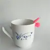 Macaron Caracol Fofo Esquilo Silicone Pendurado Saco de Chá Festa COPO Distinção Clipe Decoração de Borda de Copo Pingente