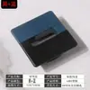 Caixa de fios de plástico ABS 60 quadrada caixa de fios de duas cores móveis de escritório banqueta de reunião mesa de computador caixa para passar fios furo para passar fios