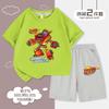 Cyclone Chariot Roupas Infantis Roupas Infantis de Verão Camiseta de Manga Curta Shorts Terno Casual Roupas de Poder de Robô Infantil 8