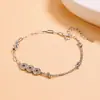 Pulseira de Prata Esterlina 925 com Moeda de Cobre de Nicho para Mulheres, Estilo Levemente Luxuoso de Alta Qualidade, Acessório Auspicioso, Amuleto da Sorte Estilo Chinês, Joia de Mão Versátil Estilo Ins