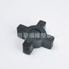 Almofada de poliuretano tipo L hexagonal em flor de ameixa, acoplamento tipo AL, almofada de roda de borracha 95 100 L, roda hexagonal 050-225