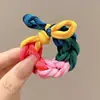 Elástico de Cabelo Estilo Zhao Lusi para Coques, Novo 2024 Feminino de Alta Elasticidade Durável para Rabo de Cavalo Simples Acessório de Cabelo de Borracha