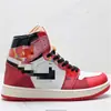 Putian Transfronterizo AJ1 Clásico de Caña Alta Versátil Casual Zapatos de Baloncesto de Combate Real 1 Zapatos Deportivos Zapatos de Hombre Zapatos de Mujer Zapatos de Pareja