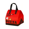 Bolsa Térmica para Entrega de Pizza, Bolsa Desechable de Papel de Aluminio con Empaque Especial, para Hornear Pastel, Té de Leche, Bolsa Tote para Barbacoa, Personalizada