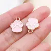 Aleación de Zinc Colgante Rosa Gotas de Aceite Llavero DIY Hecho a Mano Accesorios para Pendientes Materiales de Colgantes de Dibujos Animados Lindos
