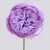 Flor Artificial Hortensia Morada Rosa Flor Artificial Decoración Arreglo Floral Sala de Estar Decoración Boda Diseño Auditorio Flor Falsa Fábrica Venta al Por Mayor