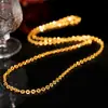 Colar de Girassol 45+5cm Versátil Corrente de Luxo Leve Banhada a Ouro com Toque de Alto Padrão, Corrente Simples em Camadas para Clavícula para Mulheres