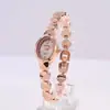 Reloj de Mujer de Moda y Elegante, Moderno y Sencillo, Reloj de Pulsera Estilo Ins para Mujer, Correa Tachonada de Diamantes, Reloj de Pareja