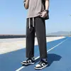 Jeans Rectos Holgados Finos de Verano para Hombre 2026 Nuevo Estilo Retro Coreano Jeans de Pierna Ancha Acortados