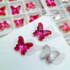 Nido de Pájaro Mariposa Diamante Joyería para Uñas Super Flash Cristal K9 Color Multi-corte Diamante Señalado Usar Pila de Diamantes para Uñas