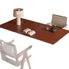 Tapete de Gotejamento para Cafeteira de Couro Sintético de Alta Qualidade Estilo Vintage Tapete para Bancada Impermeável à Prova de Óleo Toalha de Mesa Lavável Tapete de Cozinha