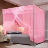 Nova Mosquiteiro de Palácio Doméstico com Suporte Reforçado, Estilo Princesa, Espessado e Densificado, Mosquiteiro Tradicional para Cama de Casal