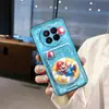 Adecuado para funda de teléfono móvil Huawei, Porta Tarjetas de Dibujos Animados, Carcasa Blanda Divertida de Moda a Prueba de Polvo, Ranura para Tarjetas, Mascota Linda, Nuevo Cambio