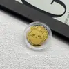 Pegatinas Populares de Oro Puro 999 para Teléfono Móvil de Dibujos Animados Kuromirabu Kt Cat Tienda Dorada Mismo Estilo Venta al Por Mayor Pequeños Regalos