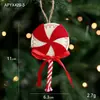 Enfeites de árvore de Natal em feltro, cachorrinho, cavalo de madeira, flor, pingentes de novidade de Natal em desenho animado, decorações de janela