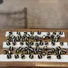 Miçanga de Ágata Wuxiang Yixiantian com Escudo de Cobre para Brinquedos e Acessórios DIY, Pulseira, Conta Espaçadora, Pingente para Corda Trançada, Acessórios Criativos