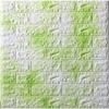Decoración del Hogar Pegatinas de Pared Papel Tapiz Patrón Ladrillo Autoadhesivo 3D Estéreo Pegatinas de Pared Espuma Impermeable y a Prueba de Humedad Decoración Dormitorio Pegatinas de Pared Gruesas