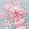 Bordado Estéreo 3D Lantejoula Renda Acessórios Vestido de Casamento Material DIY Feito à Mão Adesivo de Flor Pó Decorativo