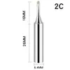 Punta de soldador 936 protección ambiental sin plomo estación de soldadura punta de soldador de temperatura constante punta de soldador Luo punta de soldador eléctrico punta de soldador Luo punta de soldador cromada punta de soldadura punta de corte