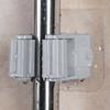 Soporte para trapeador colgante sin perforaciones, gancho para trapeador de inodoro, gancho para baño, colgador de escobas, soporte para tarjetas, soporte de almacenamiento, clip para trapeador