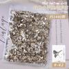 1440 Diamantes de fondo plano de forma especial Super Flash Mini Cristal K9 Uñas de diamante DIY Joyería de uñas de diamante al por mayor