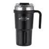Nueva Taza Termo con Asa para Niñas, Oficina, Gran Capacidad, Portátil, Doble Pajita para Beber, Taza para Hielo Bullet para Exteriores, Taza para Coche