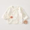 Roupas de meio-corpo para bebês recém-nascidos 0-3 meses roupas de monge algodão sem costura primavera e outono quatro estações roupas de classe a para bebês recém-nascidos