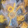 Juego de 6 troqueles de plástico para tuberías de agua de grifo, fácil de instalar, para tuberías de PVC de 1/2 y 3/4"