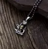 Plata de Ley S925 Colgante de Buda Zen Bebé Buda Estilo Literario Retro Chino Estilo Chino Colgante de Collar Ruyi