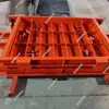 Puerta de valla de disparo rápido en stock con estructura razonable, puerta a prueba de explosiones de tapa plana con especificaciones completas, puerta de aire individual