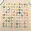 Cuentas Acrílicas de Flor de Cerezo Transparentes de Color Degradado Hechas a Mano Accesorios para Joyería DIY Cuentas Espaciadoras para Pulseras Cuerda para Manualidades Cuentas Sueltas