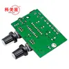Placa amplificadora de potencia de audio 2.1 de alta fidelidad de tres canales 12V tamaño pequeño miniatura módulo digital Clase D 030