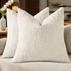 Nueva Funda de Almohada de Chenilla con Textura de Bambú de Hilo Grueso de Amazon Temu Cojín para Sofá Exclusivo Transfronterizo Dropshipping