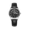 Reloj para Hombre Oshizhao Reloj con Doble Calendario Reloj para Hombre y Mujer Reloj de Pareja Resistente al Agua Cuarzo Correa Reloj de Estudiante de Moda