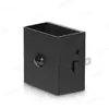 Luz de Noche Sensor Enchufable a la Pared Gy176 Cuadrado Negro Arriba y Abajo Luz de Pasillo Luminosa Se Enciende Cuando la Gente Viene Luz de Noche con Sensor de Movimiento Corporal