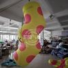 Hola, Esculturas de Aire Curvas Inflables con Símbolos para Decoración y Diseño de Escenarios, Ventas Directas de Fábrica, Esculturas de Aire Personalizadas Realistas